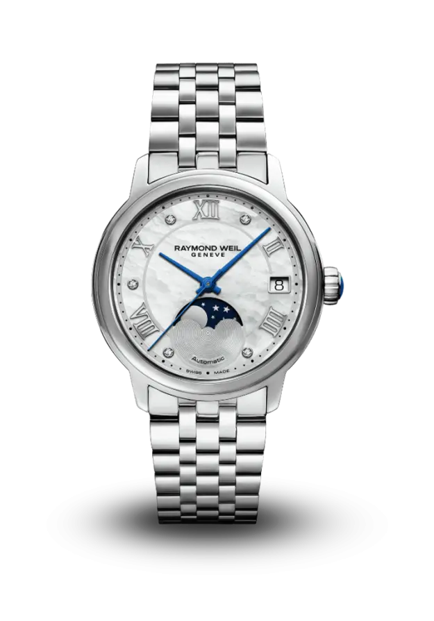RAYMOND WEIL - MAESTRO - AUTOMATIC MOTHER OF PEARL - 2139-ST-00965  şəkil