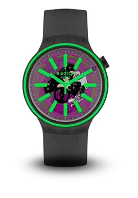 SWATCH - BIG BOLD - AZURE BLUE DAZE - SO27B113