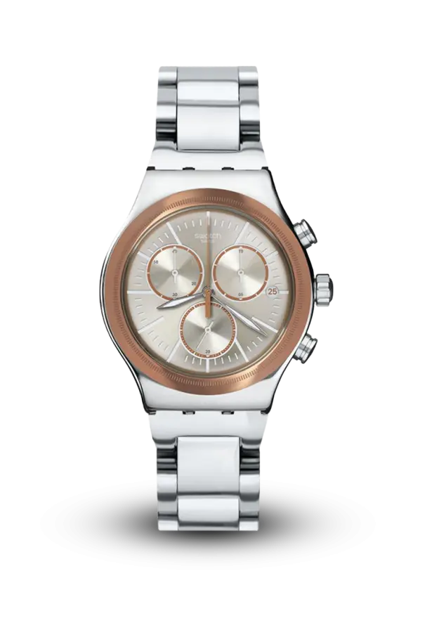 SWATCH - IRONY - ALBINOSTRICH RESTYLED - YVS412GCD şəkil