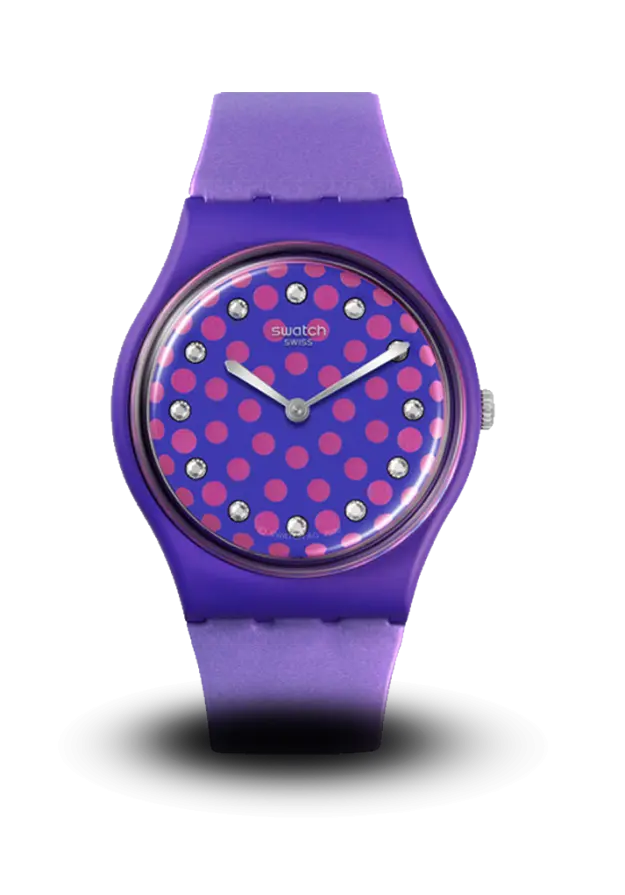 SWATCH - SWATCH HOLIDAY COLLECTION - PERFECT PLUM - SO31V100  şəkil