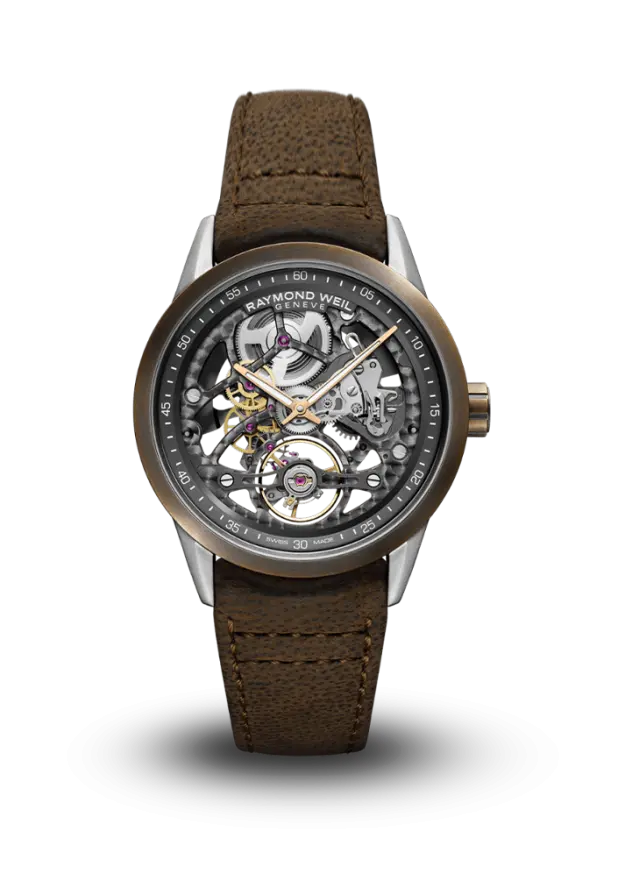 RAYMOND WEIL - FREELANCER - AUTOMATIC SKELETON - 2785-SBC-60000  şəkil