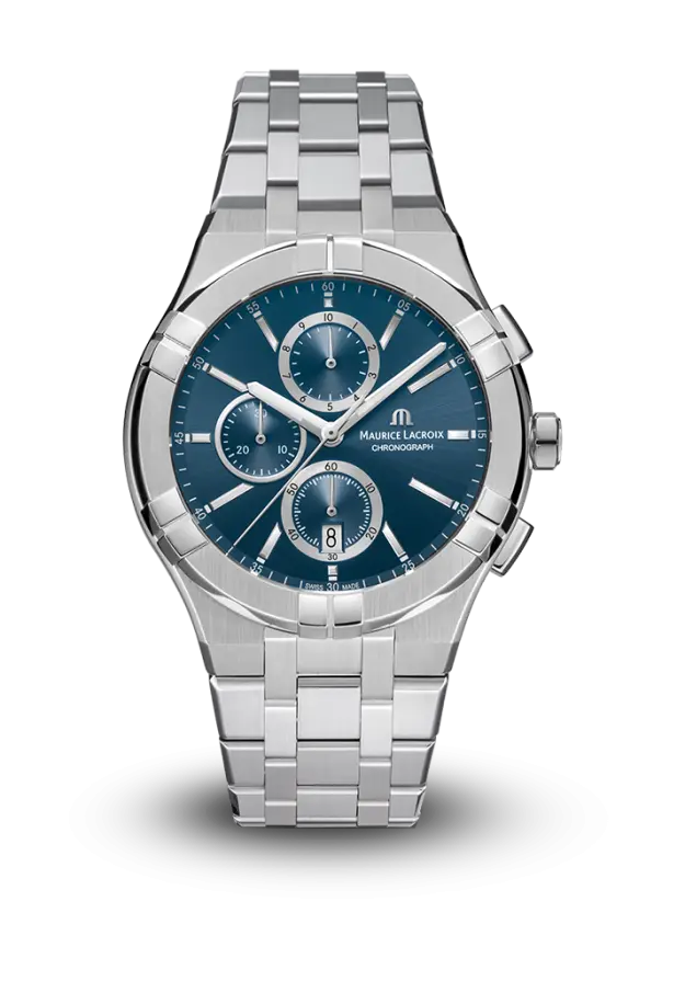 MAURICE LACROIX - AIKON -  QUARTZ CHRONOGRAPH - AI1118-SS002-430-1  şəkil