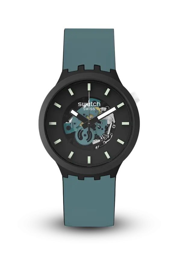 SWATCH - MONTHLY DROPS - NIGHT TRIP - SB03B107  şəkil