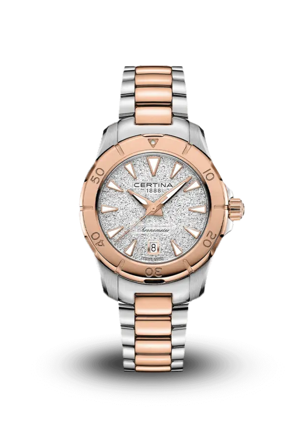 CERTINA - AQUA - DS ACTION LADY QUARTZ - C0329512203100  şəkil