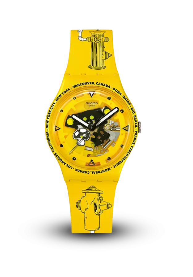 SWATCH - ORIGINALS - PROTEAM - ANDY ANDERSON - SO29J101 şəkil