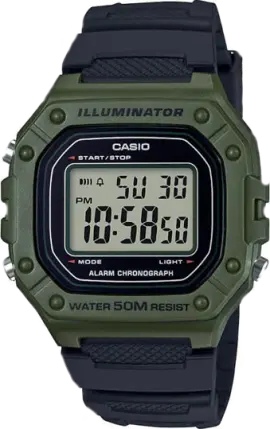 Casio | General | Digital | W-218H-3AVDF