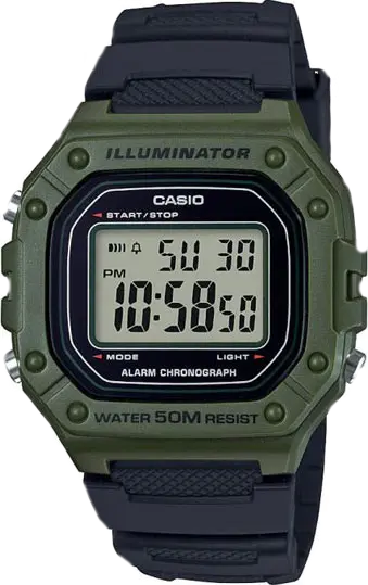 Casio | General | Digital | W-218H-3AVDF şəkil