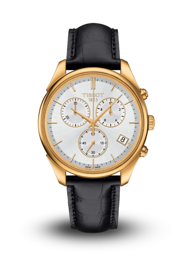 TISSOT - T-GOLD - VINTAGE CHRONOGRAPH 18K GOLD - T9204171603100  şəkil
