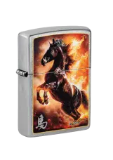 Zippo | Street Chrome | Mazzi Fire Stallion | 47105