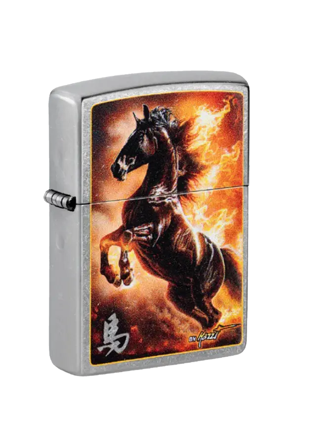Zippo | Street Chrome | Mazzi Fire Stallion | 47105 image