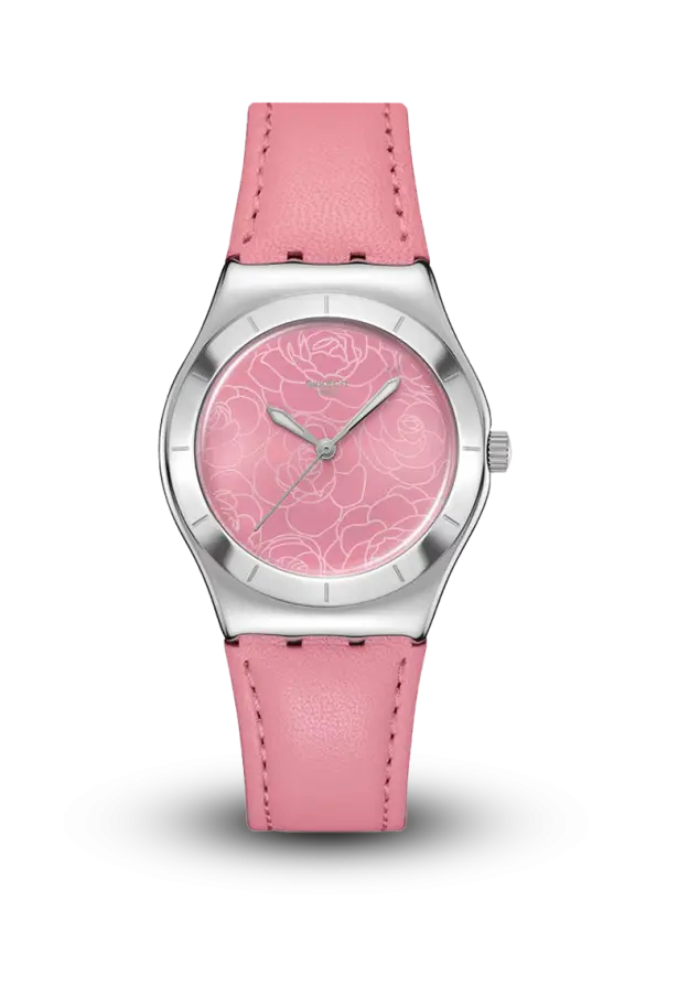SWATCH - BLOSSOM TIME - PINK PETAL - YLS234 şəkil