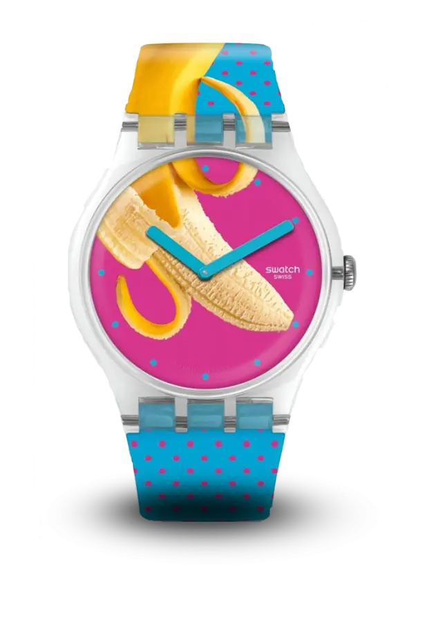 SWATCH - ORIGINALS - BANANA SLIP - SUOK140 şəkil