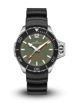 HAMILTON - KHAKI NAVY - FROGMAN AUTO - H77455360 