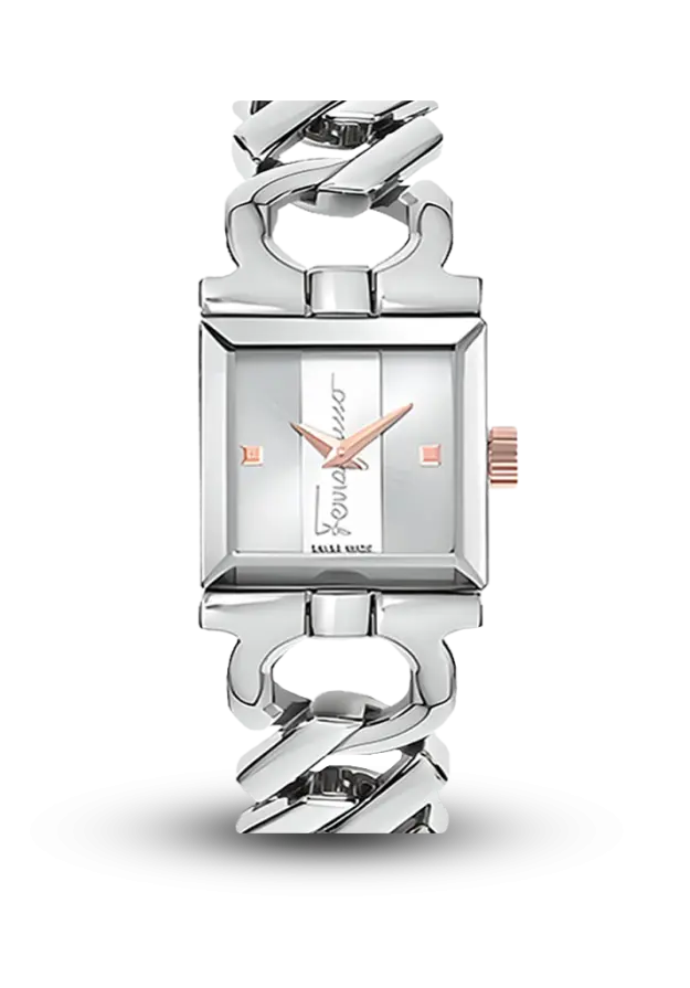 FERRAGAMO - DOUBLE GANCINI - GROUMETTE - SFKO00123  şəkil