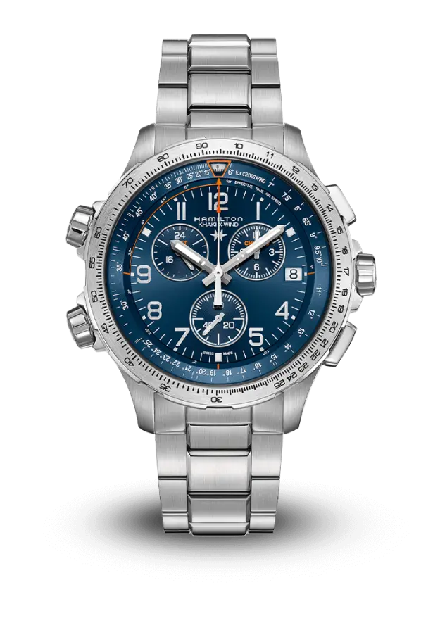 Hamilton | Khaki Aviation | X-Wind Gmt Chrono | H77922141 şəkil