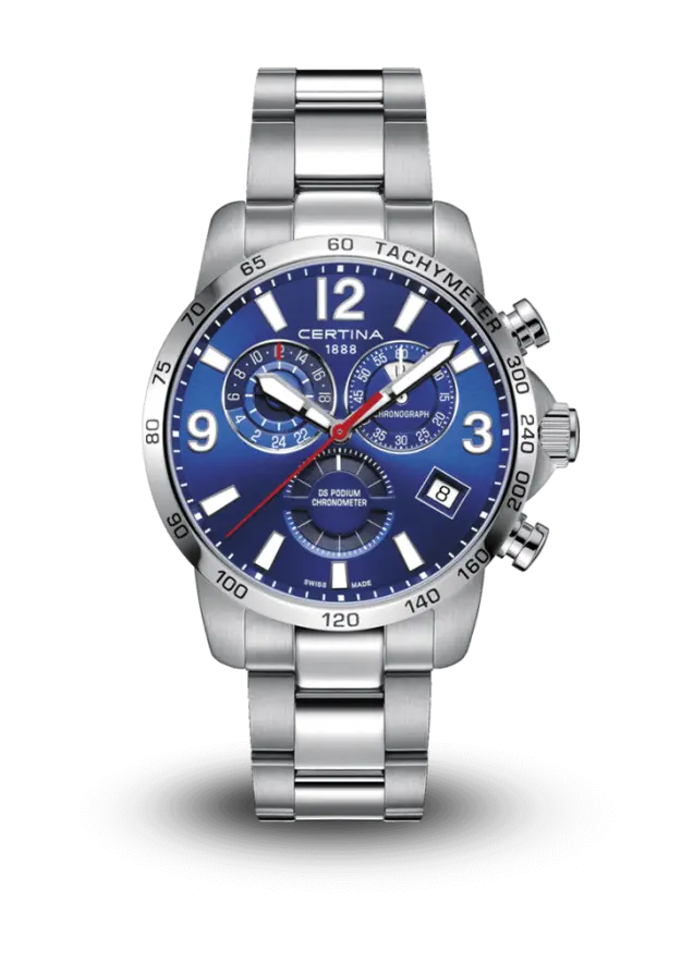 Certina | Ds Podium | Chronograph Gmt | C0346541104700 şəkil