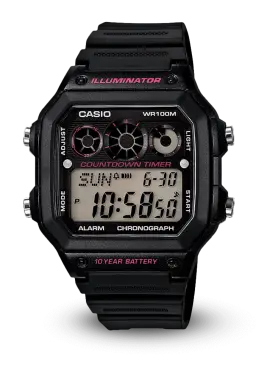 Casio | General | Standard | AE-1300WH-1A2VDF Casio | General | Standard | AE-1300WH-1A2VDF