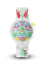 SWATCH - YEAR OF THE DRAGON - DRAGON IN CLOUD - SB05Z102 SWATCH - YEAR OF THE DRAGON - DRAGON IN CLOUD - SB05Z102
