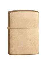 ZIPPO - LIGHTERS - TUMBLED BRASS - 28496 ZIPPO - LIGHTERS - TUMBLED BRASS - 28496