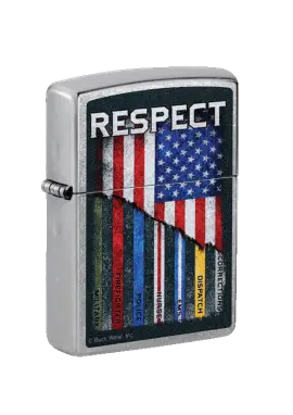 Zippo | Street Chrome | Buck Wear Respect | 46935