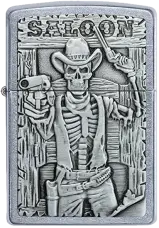 Zippo | Street Chrome | Skull Emblem | 49298