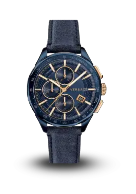 VERSACE - GLAZE - 44 MM LEATHER - VEBJ00318