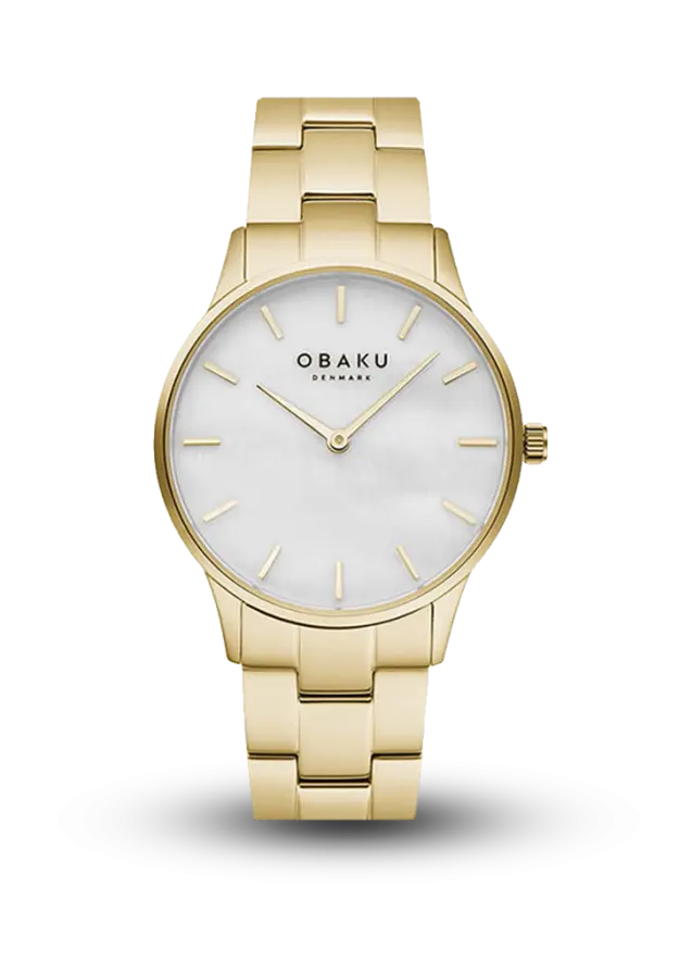 Obaku | Lyng Lille | Gold | V247LXGWSG2 şəkil