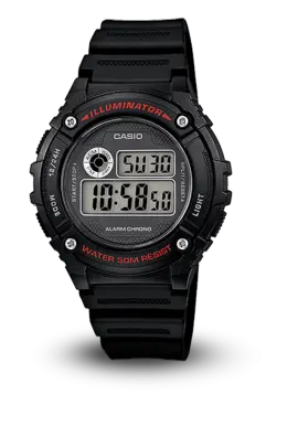 Casio | General | Digital | W-216H-1AVDF