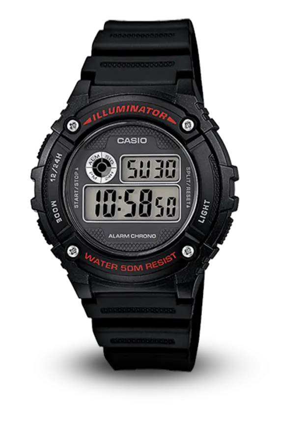 Casio | General | Digital | W-216H-1AVDF şəkil