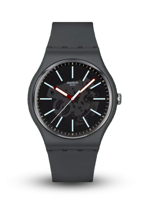 SWATCH - SWATCH ESSENTIALS - COBBLESTONE STREET - SO29A101  şəkil