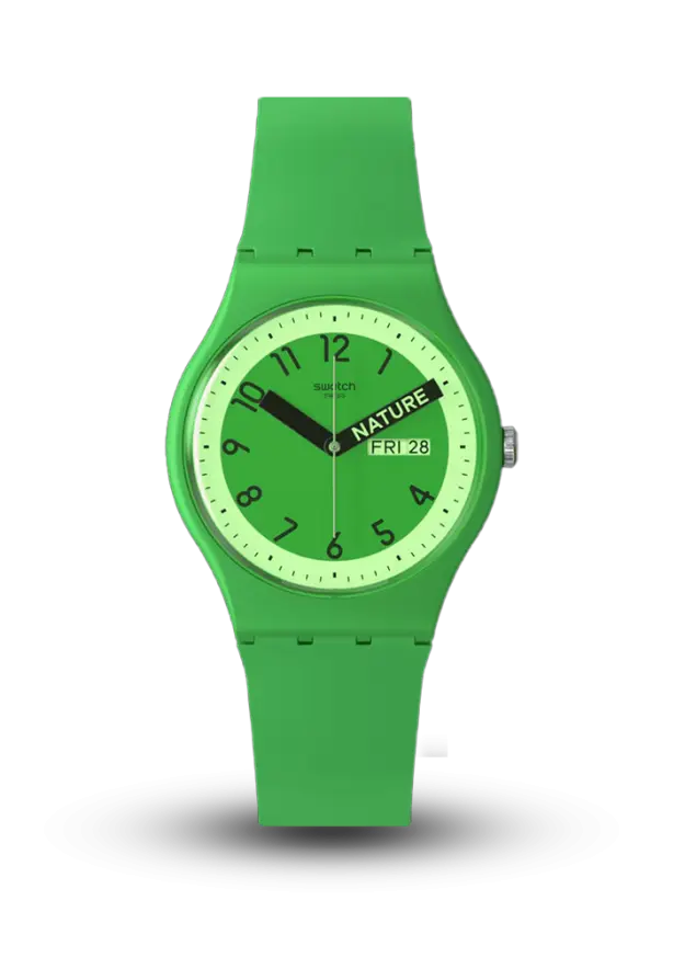 SWATCH - PROUDLY GREEN - QUARTZ - SO29G704  şəkil
