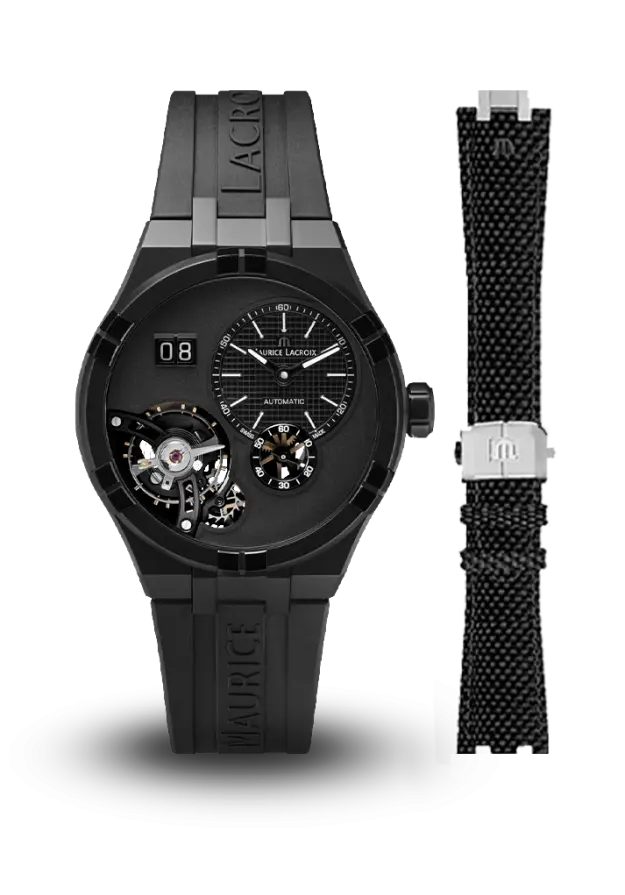 Maurice Lacroix | Aikon | Master Grand Date Black | AI6118-DLB0B-330-2 изображение