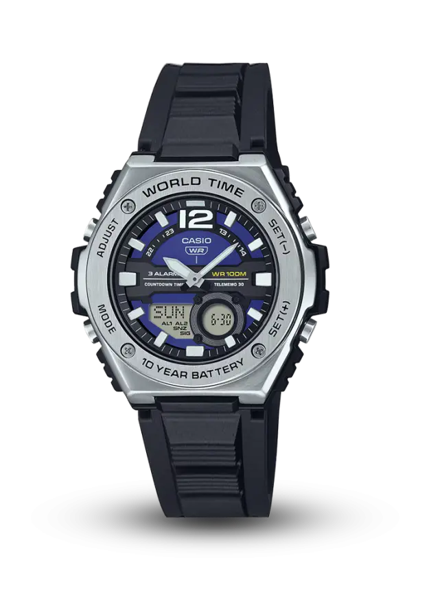 Qol Saatı | Kişi | Kvars | Casio | MWQ-100-2AVDF şəkil