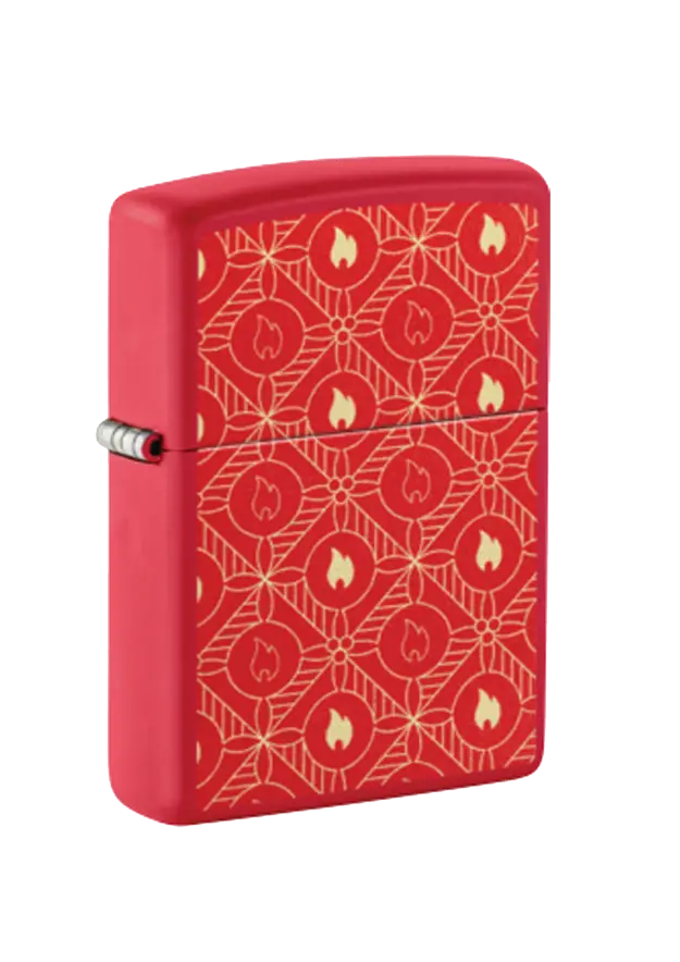 Zippo | Red Matte | Festive Flame | 46951 image