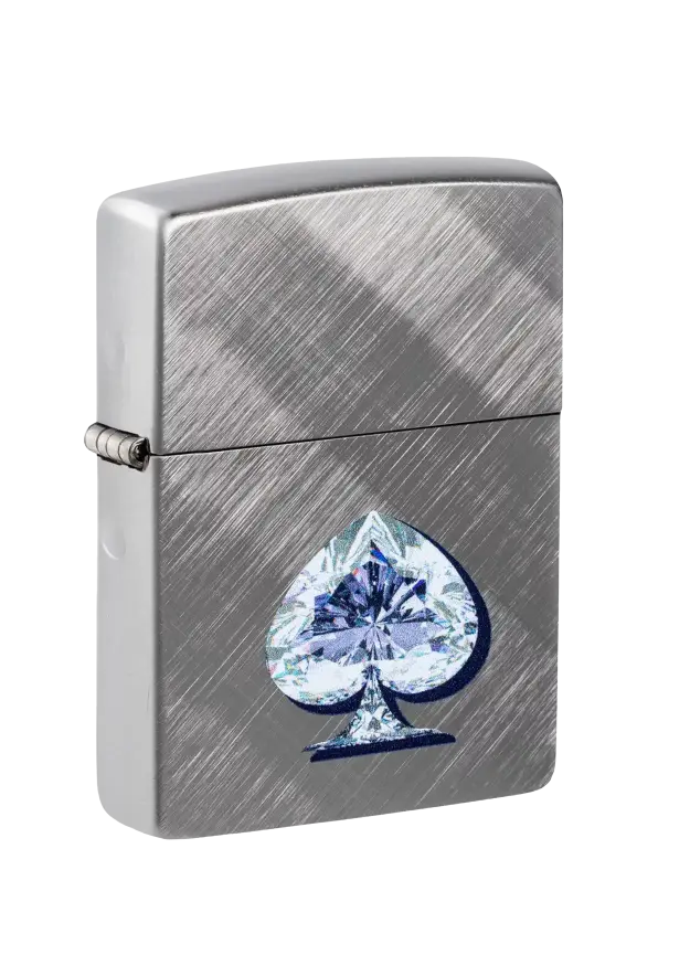 Zippo | Lighters | Gleaming Spade Design | 46472 şəkil