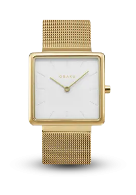 Obaku | Kvadrat | Gold | V236LXGIMG2
