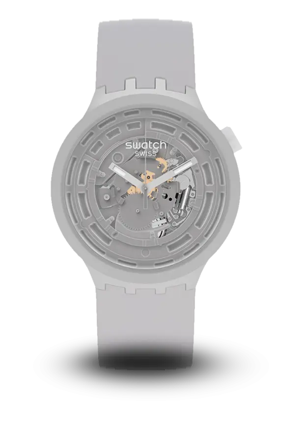 SWATCH - BIG BOLD - AZURE BLUE DAZE - SB03M100 şəkil