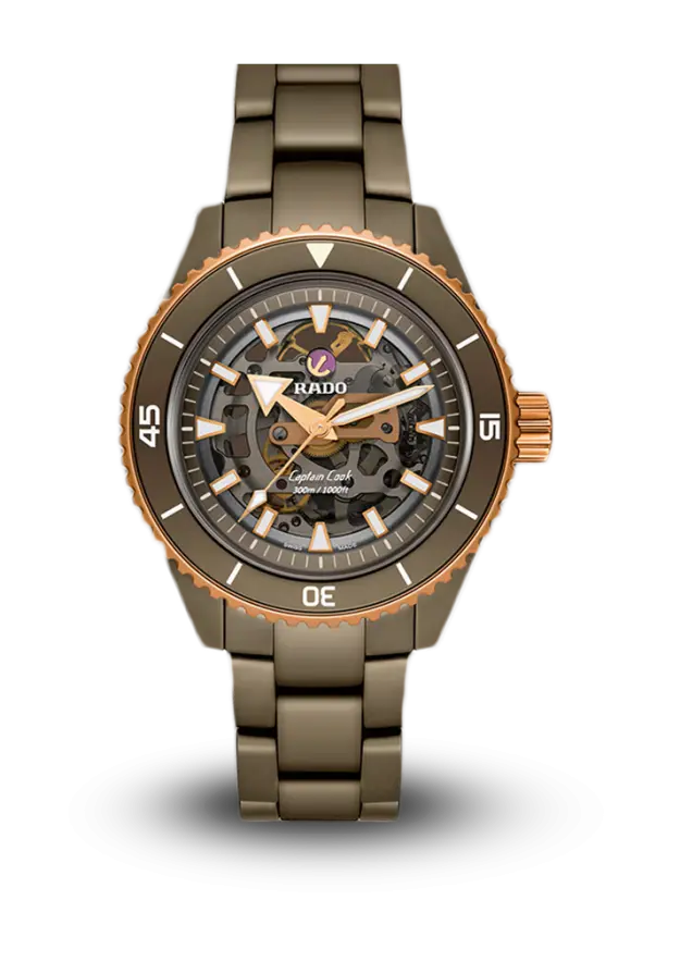 RADO - CAPTAIN COOK - HIGH-TECH CERAMIC - R32150162  şəkil