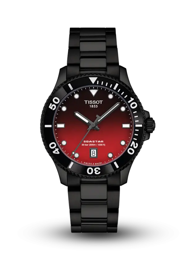 TISSOT - T-SPORT - SEASTAR 1000 QUARTZ 40mm - T1204103342100  şəkil