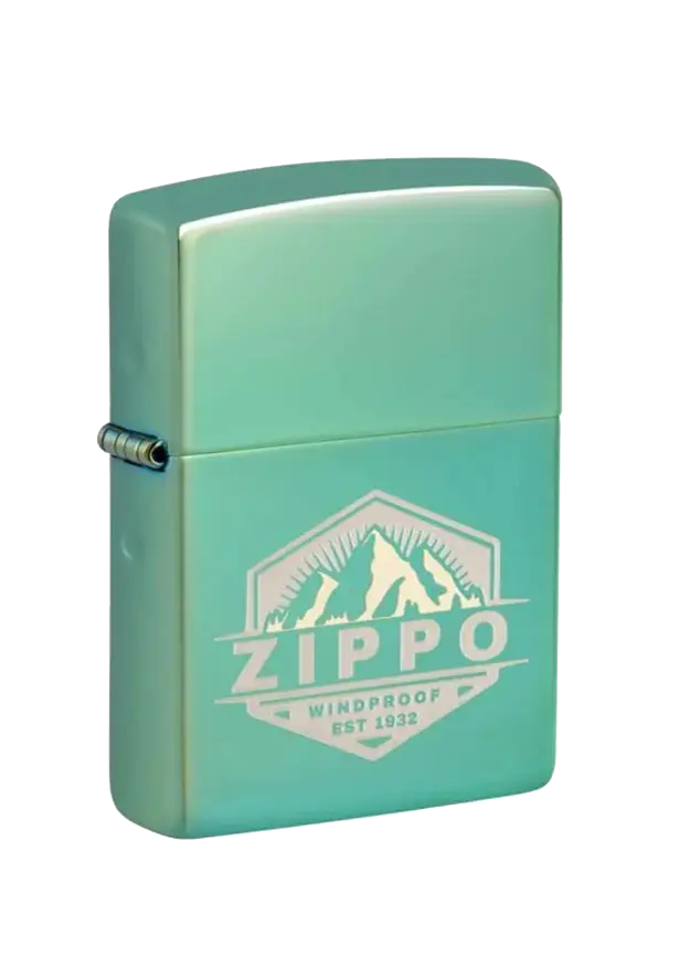 Zippo | High Polish Green | Badge | 46293 şəkil