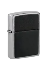Zippo | Street Chrome | Black Leather Emblem | 46778