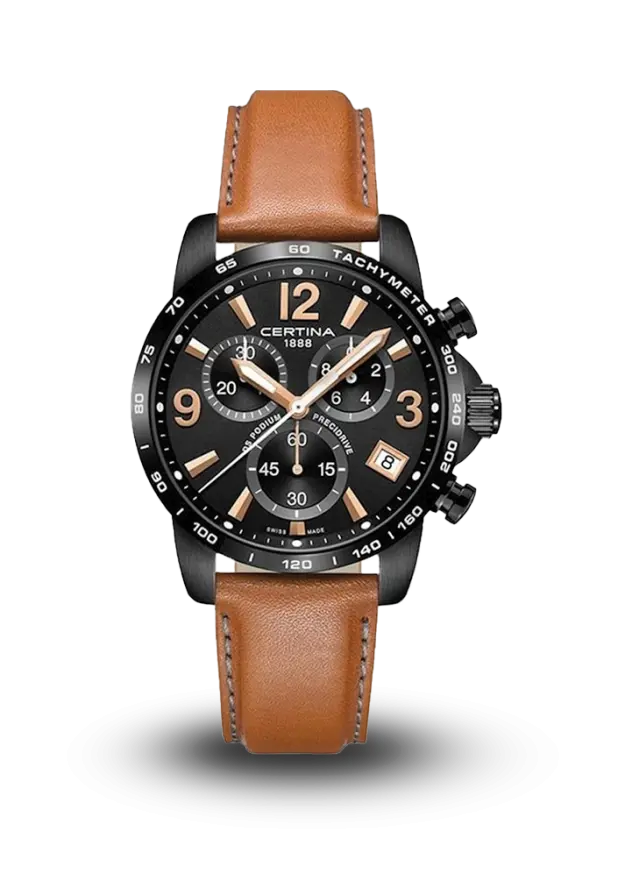 CERTINA - SPORT - DS PODIUM GENT QUARTZ - C0344173605700 DS PODIUM CHRONOGRAPH 1/10 SEC şəkil