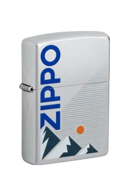 Zippo | Satin Chrome | Mountain | 47113