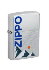 Zippo | Satin Chrome | Mountain | 47113