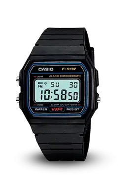 Casio | General | Vintage | F-91W-1DG