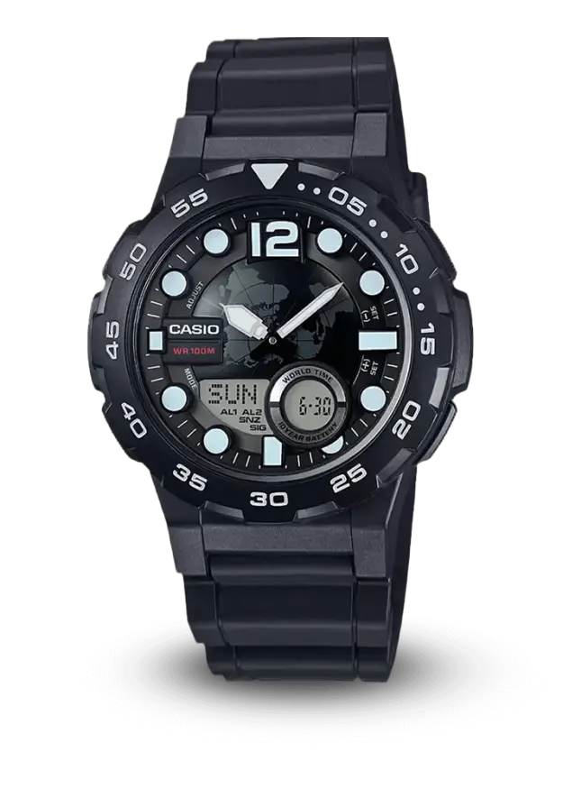 CASIO - GENERAL - DIGITAL - AEQ-100W-1BVDF şəkil