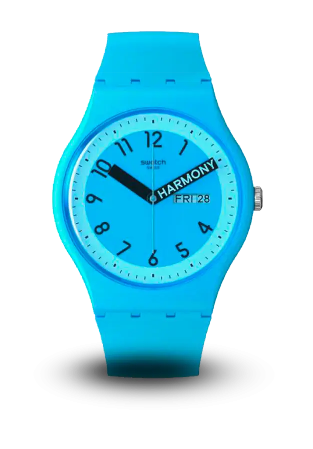 SWATCH - PRIDE - PROUDLY BLUE - SO29S702  şəkil