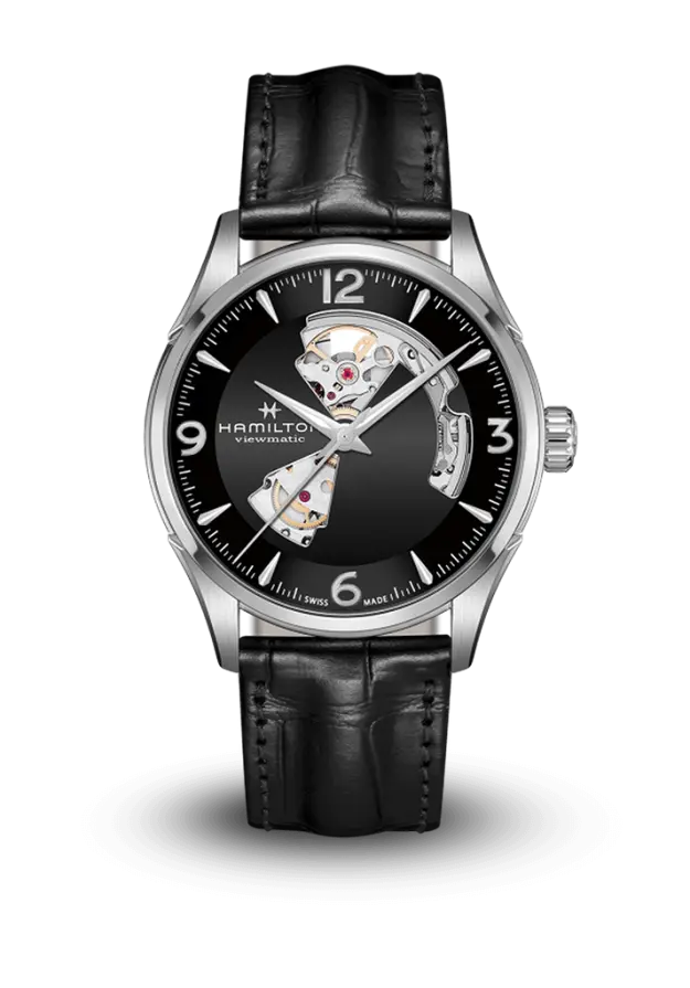 HAMILTON - JAZZMASTER - OPEN HEART AUTO - H32705731  şəkil