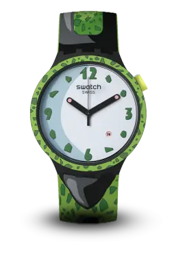 SWATCH - BIG BOLD - AZURE BLUE DAZE - SB01Z401