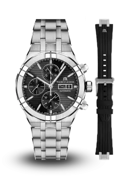 MAURICE LACROIX - AIKON - AUTOMATIC CHRONOGRAPH  - AI6038-SS00F-330-A 